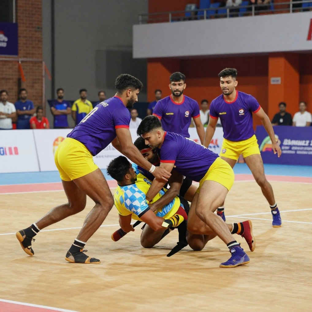 শেষ রেইডের আগে স্ট্যান্ডে চল্লিশ জন: রংপুরের ম্যাট থেকে নারী কাবাডির অদৃশ্য টুর্নামেন্ট শেষ রেইডের আগে স্ট্যান্ডে চল্লিশ জন: রংপুরের ম্যাট থেকে নারী কাবাডির অদৃশ্য টুর্নামেন্ট